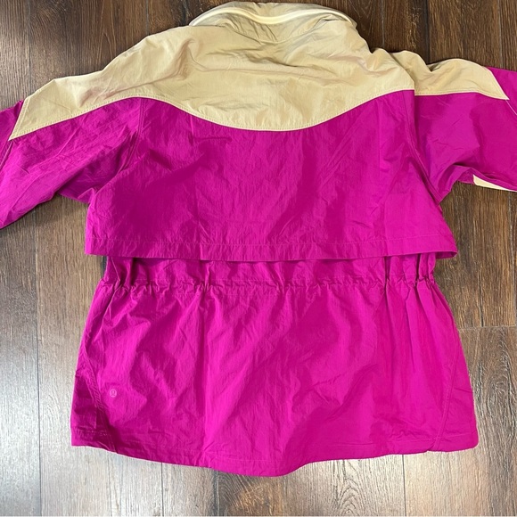 Lululemon Evergreen Anorak Prosecco / Ripened Raspberry SZ 12 - Picture 9 of 11